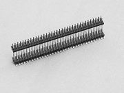610 series - Pin Header Strips 1.27mm pitch Dual body  SMT type - Weitronic Enterprise Co., Ltd.